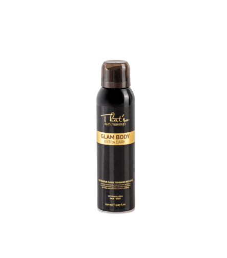 Glam Body Mousse Extra Dark 150 ml, autobronzant spumă That'so